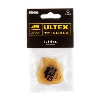ULTEX TRIANGLE GUITAR PICKS 1.14MM (6-PACK) Dunlop - Image 3