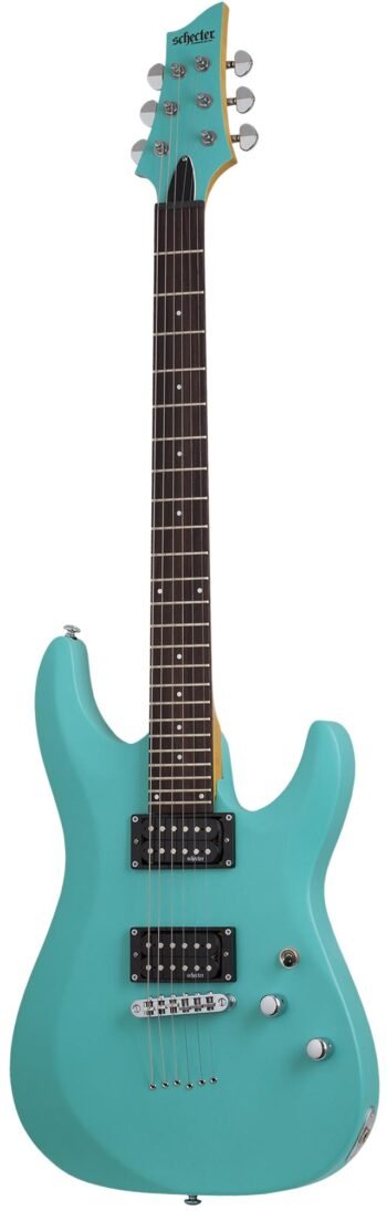 C-6 Deluxe Satin Aqua Schecter