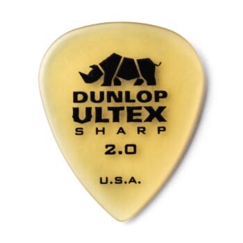 ULTEX SHARP GUITAR PICKS 2.0MM (6-PACK) Dunlop