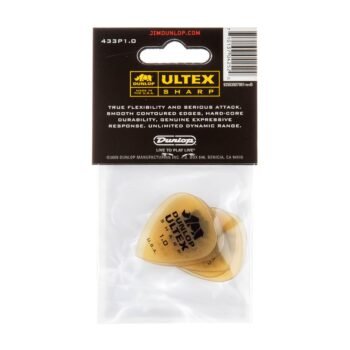 ULTEX SHARP GUITAR PICKS 1.0MM (6-PACK) Dunlop - Image 4