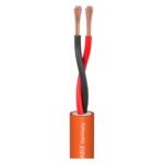 Speaker Cable Meridian Install SP225; 2 x 4,00 mm²; FRNC, Silicon, E30 Ø 12,80 mm; orange Sommer Cable