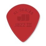 47PXLN NYLON JAZZ 3 RED NYLON XL GUITAR PICKS (6-PACK) Dunlop