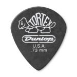 TORTEX PITCH BLACK JAZZ 3 GUITAR PICKS .72MM (72-BAG) Dunlop