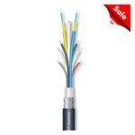 SC-Octopus Hybrid 224 TPU; fiber: 2 x 9/125 µm; power: 1 x 0,50 mm²; 2 x control; TPU Ø 9,20 mm; bla Sommer Cable