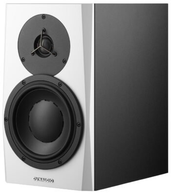 LYD 7 Black with White baffle Dynaudio