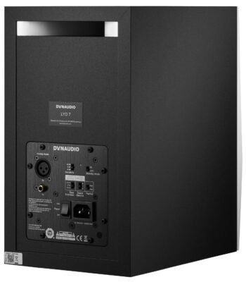LYD 7 Black with White baffle Dynaudio - Image 4