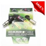 Audio, 2 x 0,25 mm² | XLR / DIN, NEUTRIK Sommer Cable