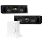 2x A44H - Nearfield/Center Monitor, 2-way, 2 x 4" woofer & Sonarworks SoundID Reference SW5SX Adam Audio