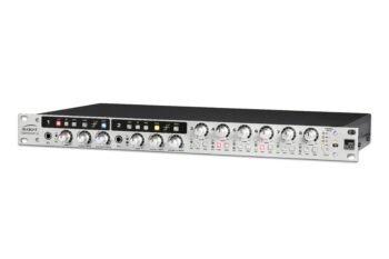 8 Channel Mic Pre with 2 Retro Channels (inc. HMX and IRON) and built in ADC (ADAT) Audient