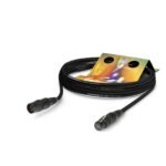 Dmx512 Binary 434 DMX512, 4 x 0,34 mm² | XLR / XLR, HICON | 5,00m | black Sommer Cable