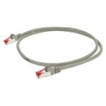 Cat.6a LAN, 8 x 0,14 mm² | RJ45 / RJ45 | 0,50m | grey Sommer Cable