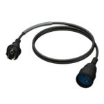 Schuko power male to female pvc French 3 meter Procab