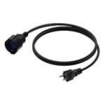 Power cable - schuko male - schuko female - German - 3 x 1.5 mm² German - 3 meter Procab
