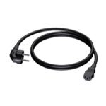 Power cable - schuko male - euro power female - PVC lead - 3 x 1.5 mm² 10 meter Procab