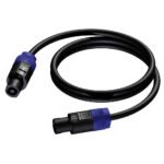 Loudspeaker cable - 4-pin speaker female 15 meter Procab