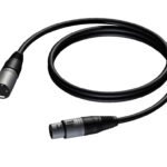 XLR male - XLR female 3 meter Procab