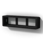 CASY on-wall chassis - 8 space Black Caymon