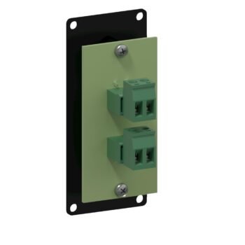CASY 1 space speaker level 2x 2-pin terminal block to 2-pin terminal block Black version Caymon - Image 2