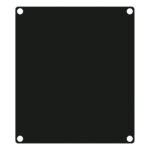 CASY 2 space closed blind plate Black version Caymon