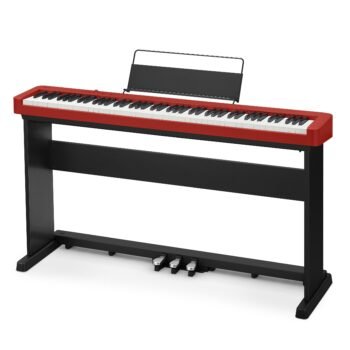 CDP-S160 Compact Digital Piano with stand (Red) Casio - Image 4
