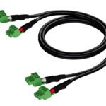 2 x terminal block - 2 x terminal block (3p - 3.81mm) 1,5 meter Procab