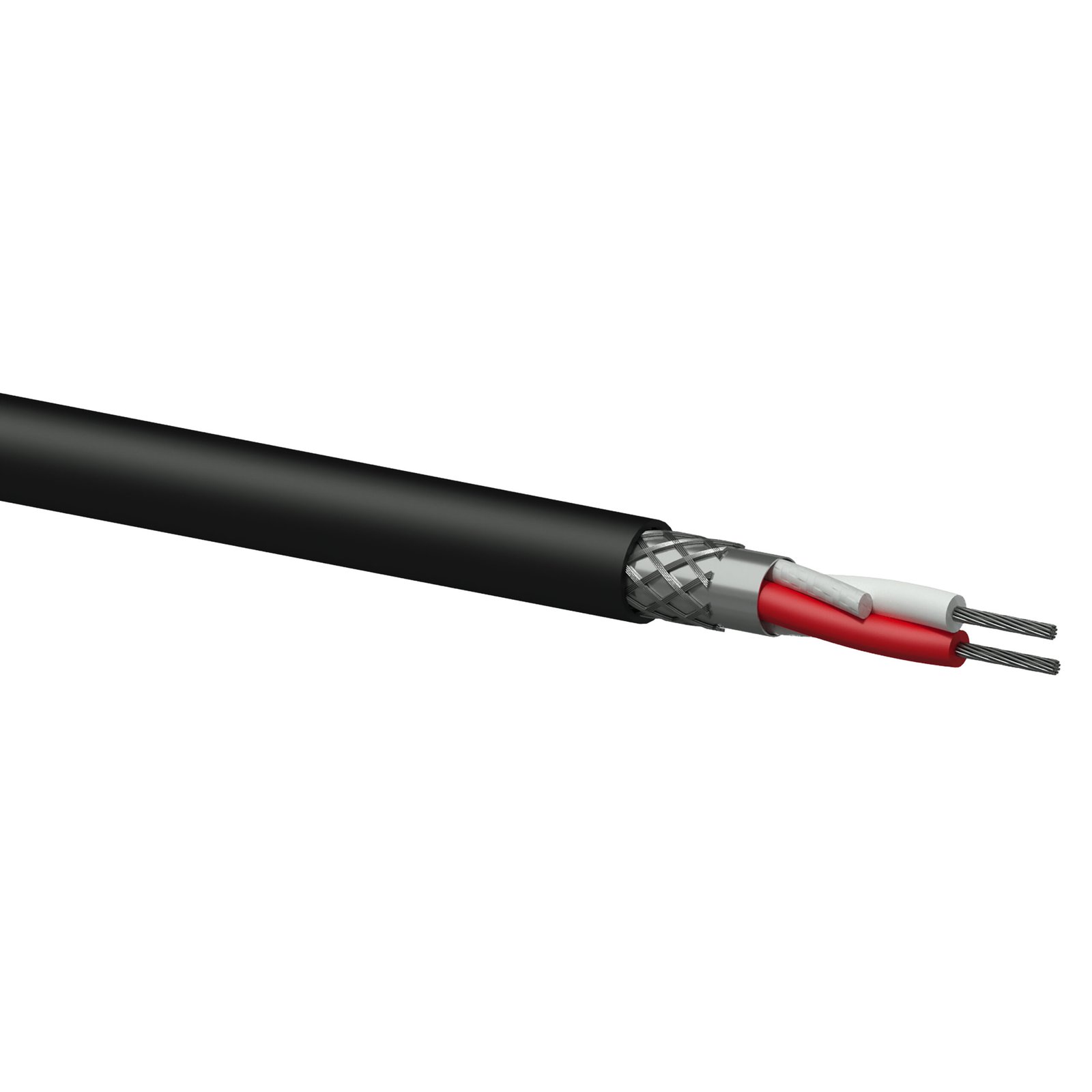 cmx222_1 DMX-AES cable - flex 2 x 0.34 mm² - 22 AWG - FlamoFlex™ plastic reel Procab - Image 1