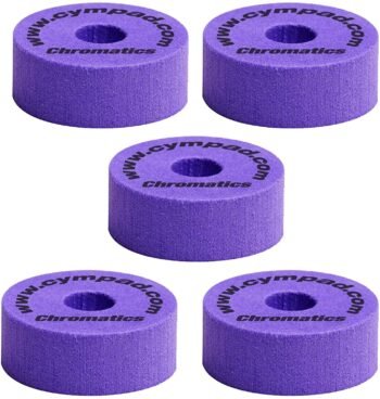 Chromatics Set Ø 40/15mm Purple (5-pieces) Cympad - Image 2