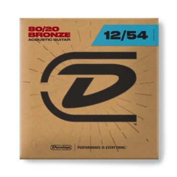 DAB1254 80/20 LIGHT BRONZE ACOUSTIC GUITAR STRINGS Dunlop