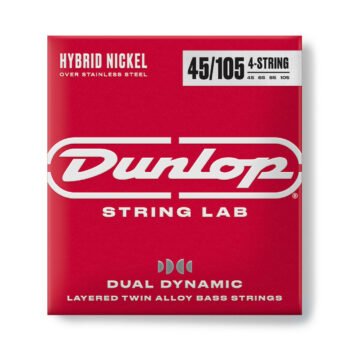DBHYN45105 DUAL DYNAMIC HYBRID NICKEL BASS STRINGS 45/105 4-STRING Dunlop