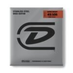 DBSBS45105S SUPER BRIGHT STEEL SHORT SCALE BASS STRINGS SET/4 (45-105) Dunlop