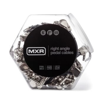 DCP06J MXR GUITAR PATCH CABLES DUAL RIGHT-ANGLE (15CM) 20/JAR Dunlop