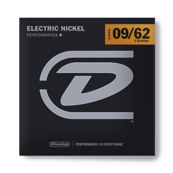 DEN09627 ELECTRIC GUITAR NICKEL STRINGS 09-62 (7/SET) Dunlop