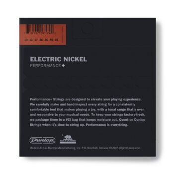 DEN10567 NICKEL WOUND LIGHT ELECTRIC GUITAR STRINGS SET/7 (10-56) Dunlop - Image 2