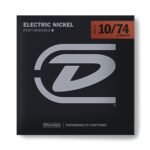 DEN10748 NICKEL WOUND LIGHT ELECTRIC GUITAR STRINGS SET/8 (10-74) Dunlop
