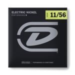 DEN1156 ELECTRIC GUITAR NICKEL STRINGS 11-56 (6/SET) Dunlop