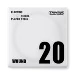 DEN20 NICKEL WOUND ELECTRIC GUITAR SINGLE STRING .020 Dunlop