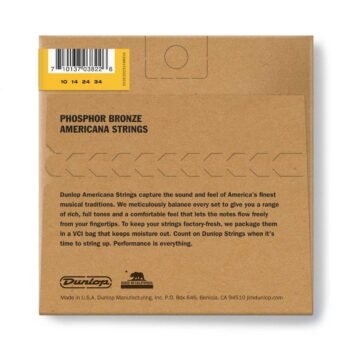 DMP1034 NICKEL WOUND PHOSPHOR BRONZE LIGH MANDOLIN STRINGS Dunlop - Image 2