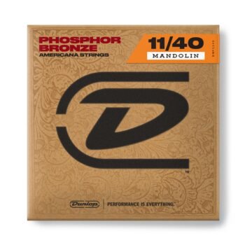 DMP1140 NICKEL WOUND PHOSPHOR BRONZE MEDIUM MANDOLIN STRINGS SET/4 Dunlop