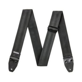 DELUXE SEATBELT GUITAR STRAP (BLACK) Dunlop - Image 2
