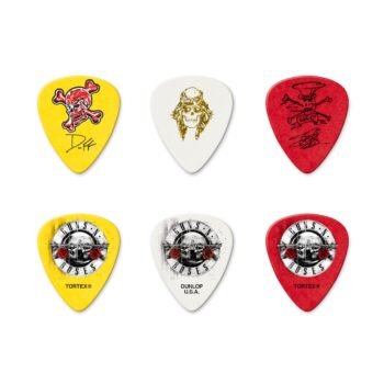 GNR002 GUNS N' ROSES GUITAR PICKS TIN (6 PICKS) Dunlop - Image 4