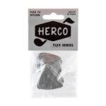 HE211P HERCO FLEX 75 HEAVY SILVER GUITAR PICKS (12-BAG) Dunlop
