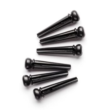 HE216B HERCO BLACK BRIDGE PINS (100-BOX) Dunlop