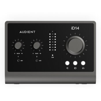 iD14 MKII 10in/6out High Performance Audio Interface with Scroll Cntrl Audient - Image 2