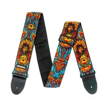 JH12 AUTHENTIC HENDRIX '69 PSYCH SERIES 2.5" LOTUS STRAP Dunlop - Image 2
