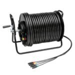 Network cable SC-Mercator CAT.7, 8 x 0,22 mm² | RJ45 / RJ45, HIROSE on cable spool | 100m Sommer Cable