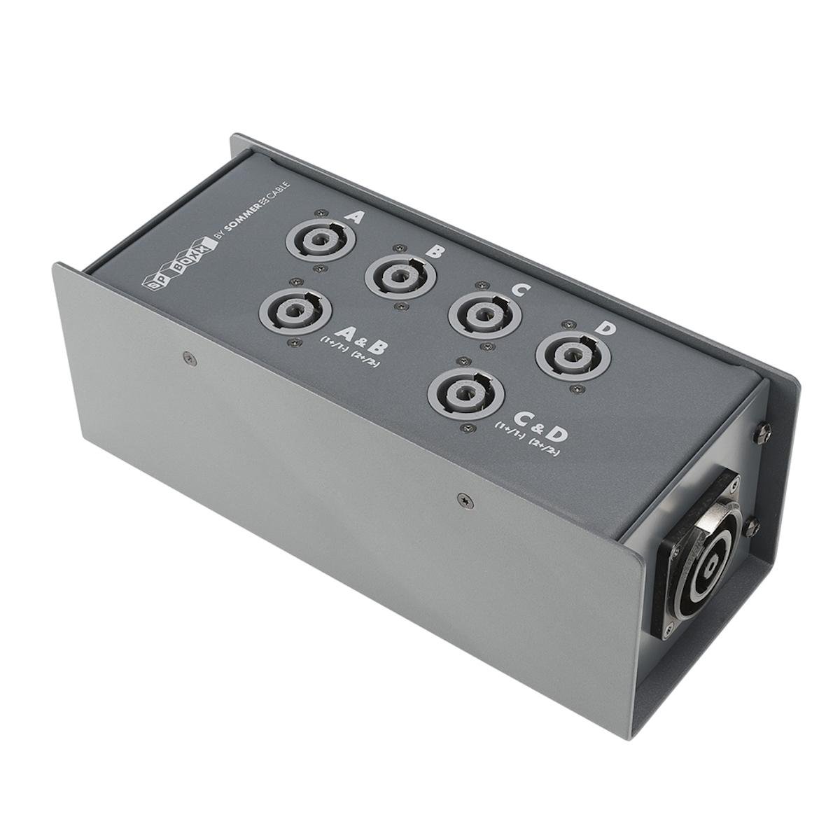 la-2r Sommer cable Speaker System , NL8MPR IN + NLT8FP-BAG LoopOUT/NL4MP 4 x partial assignment, 2 x full Sommer Cable - Image 1