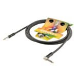 Instrument cable SC-Spirit LLX, 1 x 0,38 mm² | jack / jack, HICON | 0,30m | black Sommer Cable