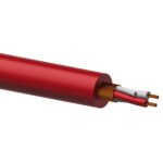 Balanced microphone cable - flex 2 x 0.23 mm²- 24 AWG , red Procab