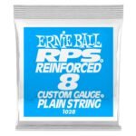 1028 .008 RPS Reinforced Plain Electric Guitar Strings Single Ernie Ball