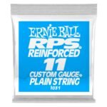 1031 .011 RPS Reinforced Plain Electric Guitar Strings Single Ernie Ball